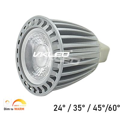 dim to warm MR16 7W GU53 2000-3000K
